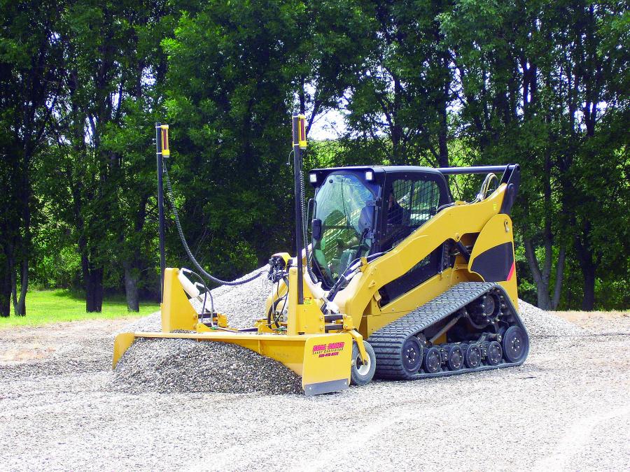HitchDoc Dual Dozer | Model HDD-8 Base | Width 96" inches | Oil Flow Range 30-40 GPM | For Skid Steers