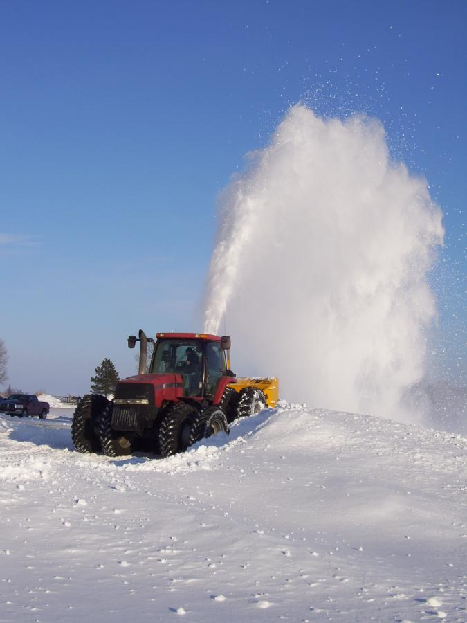 HitchDoc PTO Snow Blower | Model HDS9310HD | Width 108” inches | Horsepower 300 HP | For Tractor