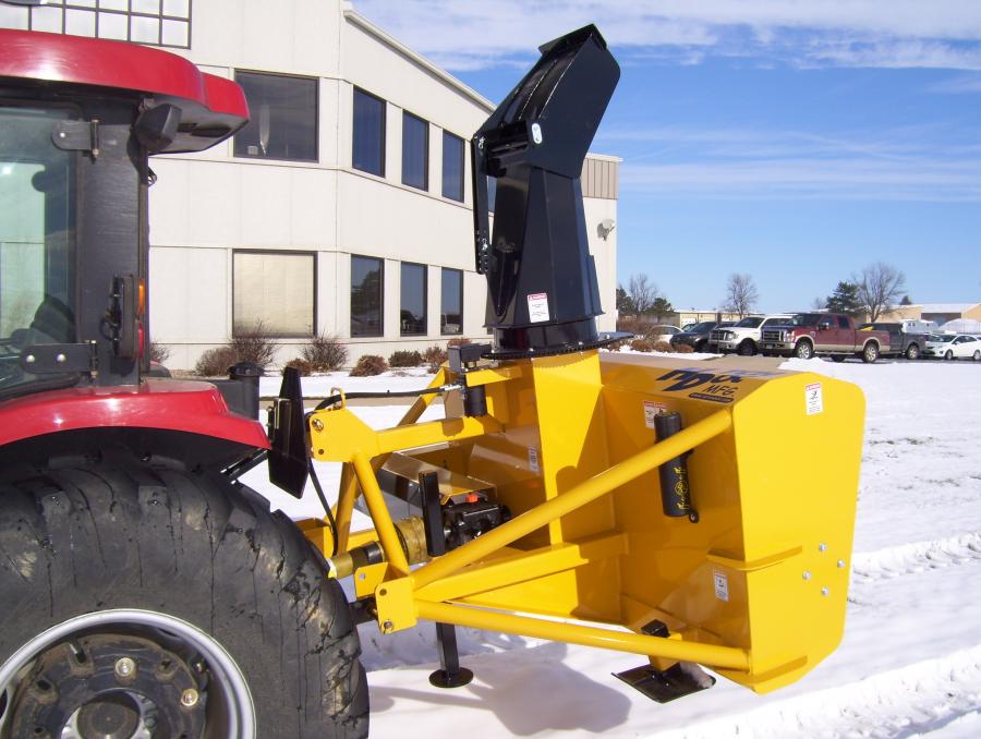 HitchDoc PTO Snow Blower | Model HDS9310HD | Width 108” inches | Horsepower 300 HP | For Tractor