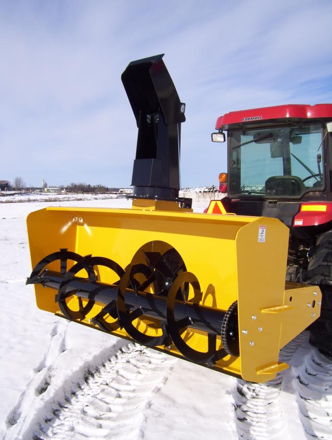 HitchDoc PTO Snow Blower | Model HDS9310HD | Width 108” inches | Horsepower 300 HP | For Tractor