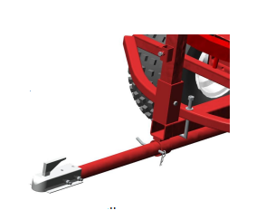 Machinerie AM Inc | Model 2001RT Mini-Skidder On Wheels | Manual Winch Included | Capacity 1500 lbs