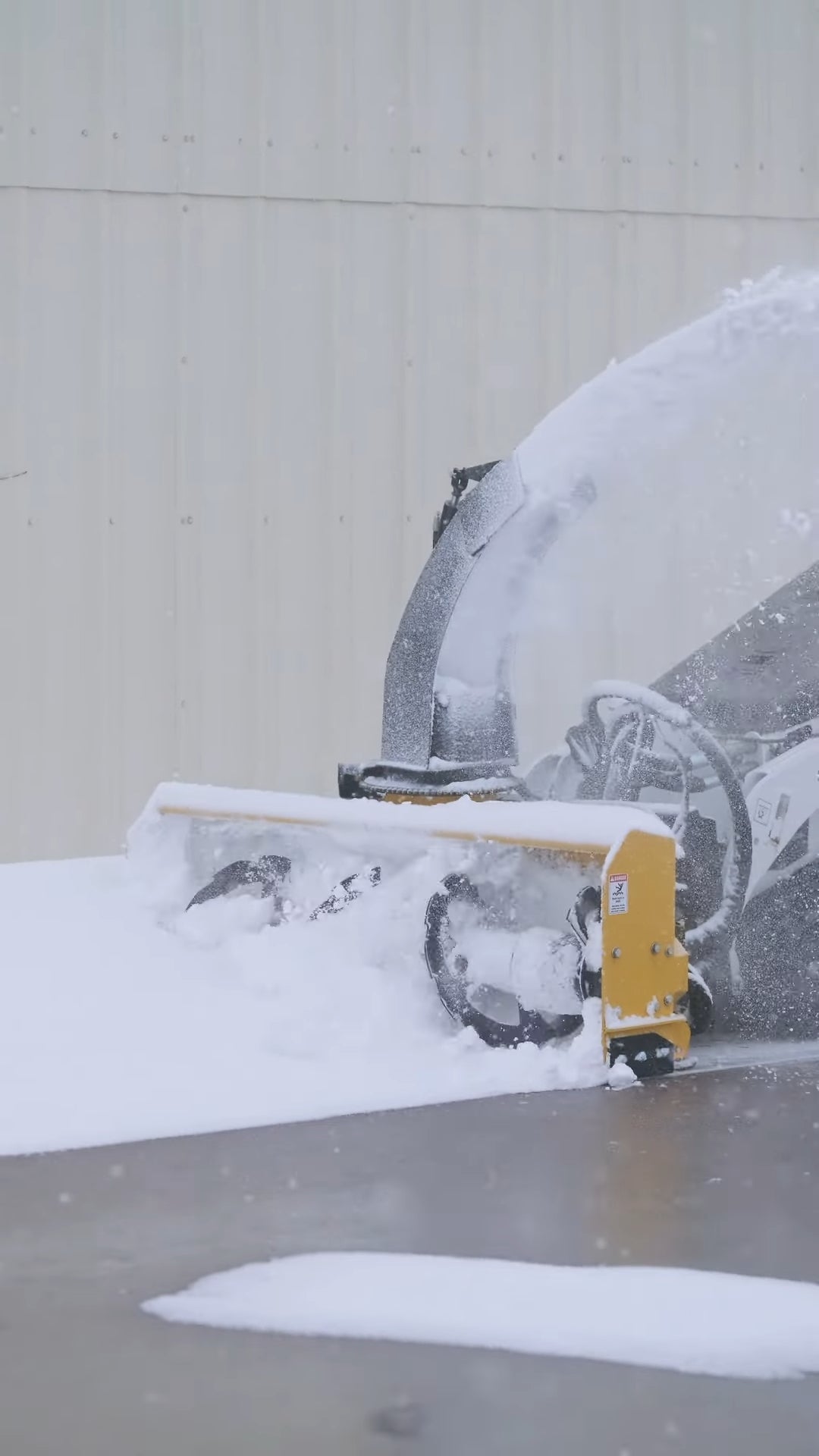 HitchDoc Snowblower | Model HDS60MS | Width 60" inches | Oil Flow Range 7–29 GPM | For Mini Skid Steers