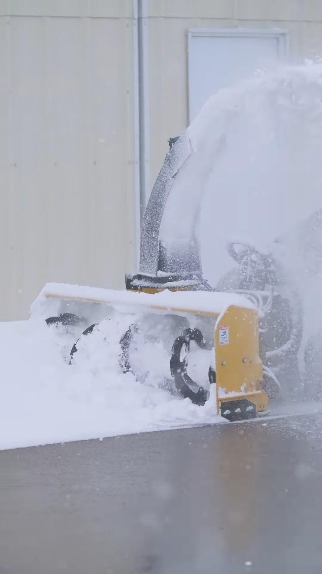 HitchDoc Snowblower | Model HDS60MS | Width 60" inches | Oil Flow Range 7–29 GPM | For Mini Skid Steers