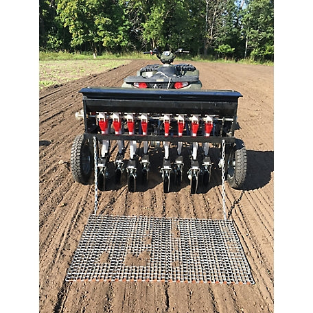 Field Tuff 48" 8-Row ATV Seeder ATV-48ATVPS | Towing Power 20–30 HP | For ATVs, UTVs & Utility Tractors
