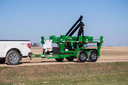 HitchDoc Travis Box Seed Cart | 4000 Series (Skid Hitch) | Width 101" inches | Horsepower 8 HP | For Tractors & Loaders