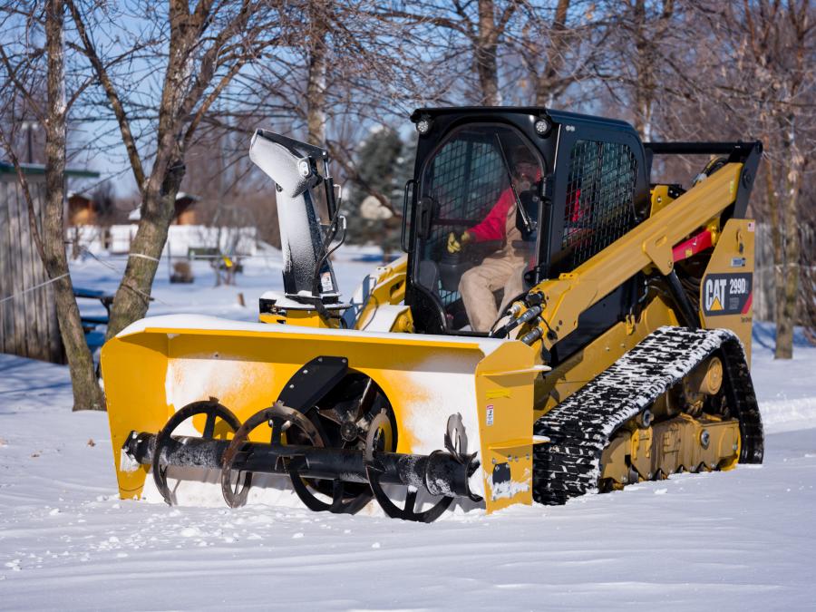 HitchDoc Hydraulic SnowBlower | Model HDS84SS | Width 84" inches | Oil Flow Range 11–35 GPM | For Extreme Duty Skid Steer