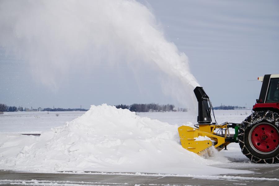 HitchDoc PTO Snow Blower | Model HDS9310HD | Width 108” inches | Horsepower 300 HP | For Tractor