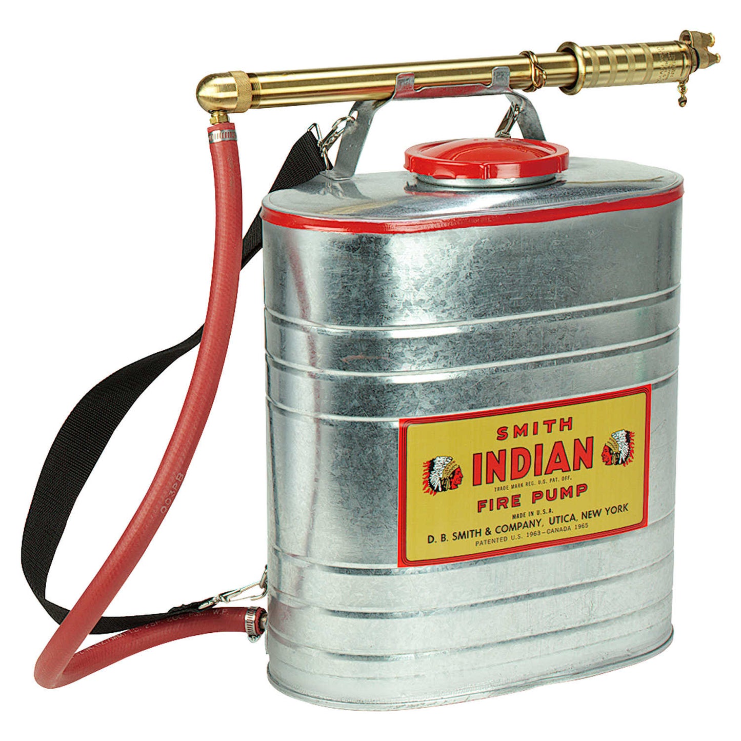 Indian 5-Gallon Backpack Firefighting Pumps Galvanized