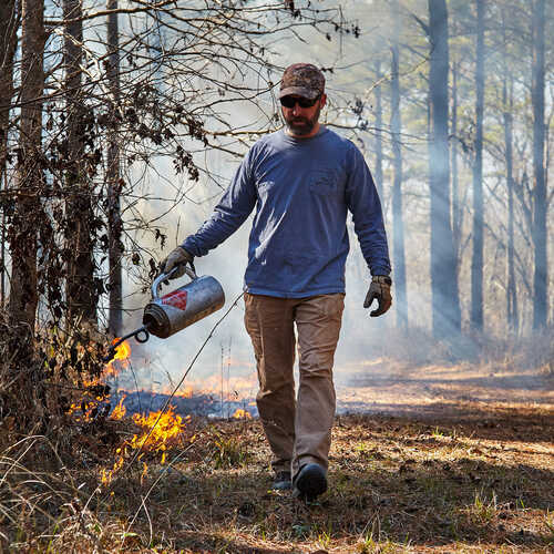 Sure-Seal Classic Double-Bottom Drip Torch | 1.25 Gallon | For Controlled Burns & Wildland Firefighting