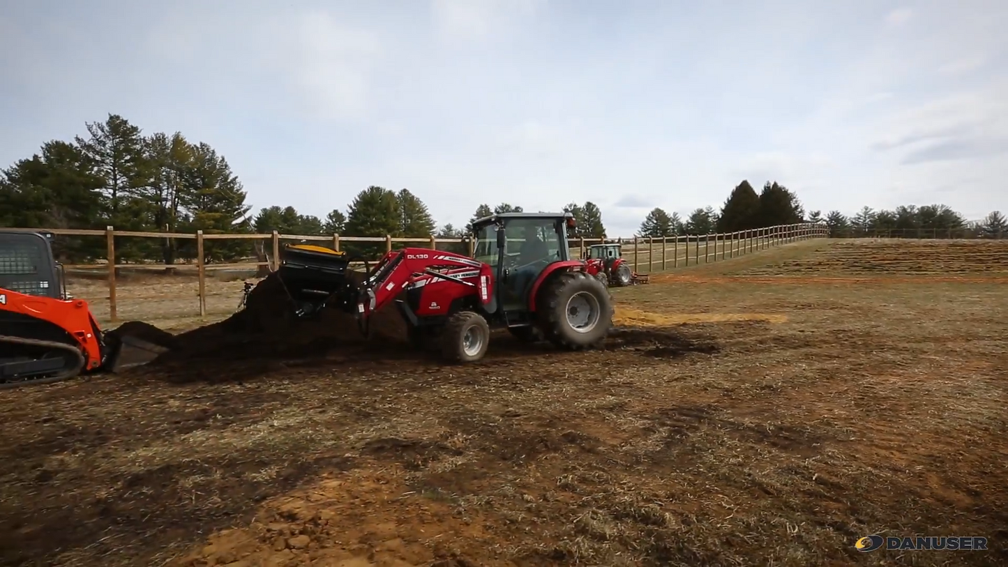 Danuser | Mega Mixer | Model 170002 | 31" Width | 3/4 Yard | Hydraulic Flow Up to 25 GPM | For Tractor