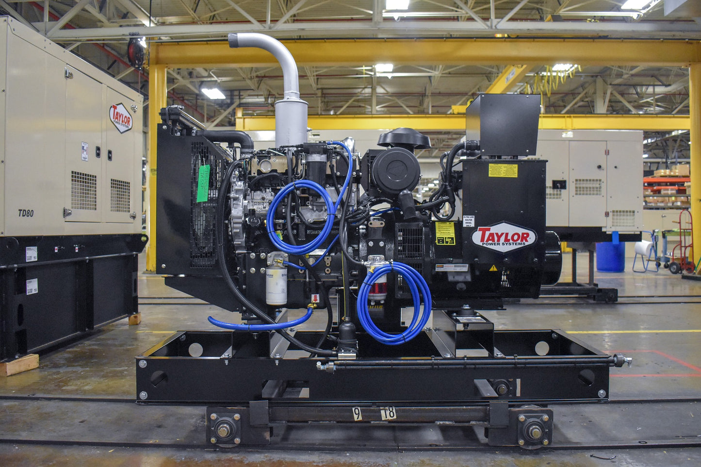 Taylor Power System Standby-NG/LP Generator | Model TG-800 | Horsepower 1234 HP | Power Output 800kW (1000kVA) | Open & Enclosed Unit