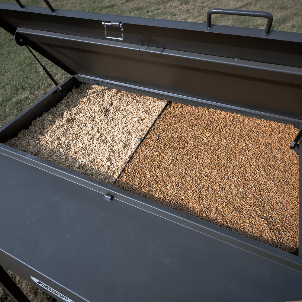 ASF Protein Combo Feeder | Capacity 1,650lb (950lbs protein + 700lbs cottonseed)