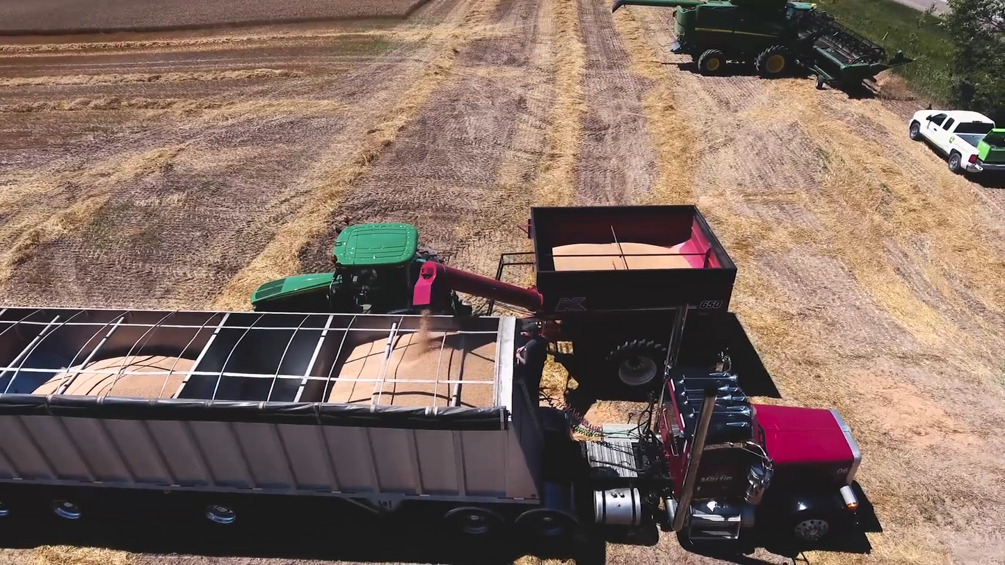 MK Martin | Gravity Box | Model MKGW12000 | 1,200 Bushel Capacity | 12 GA Steel Hopper | Horsepower 150 – 200+ HP | For Tractors