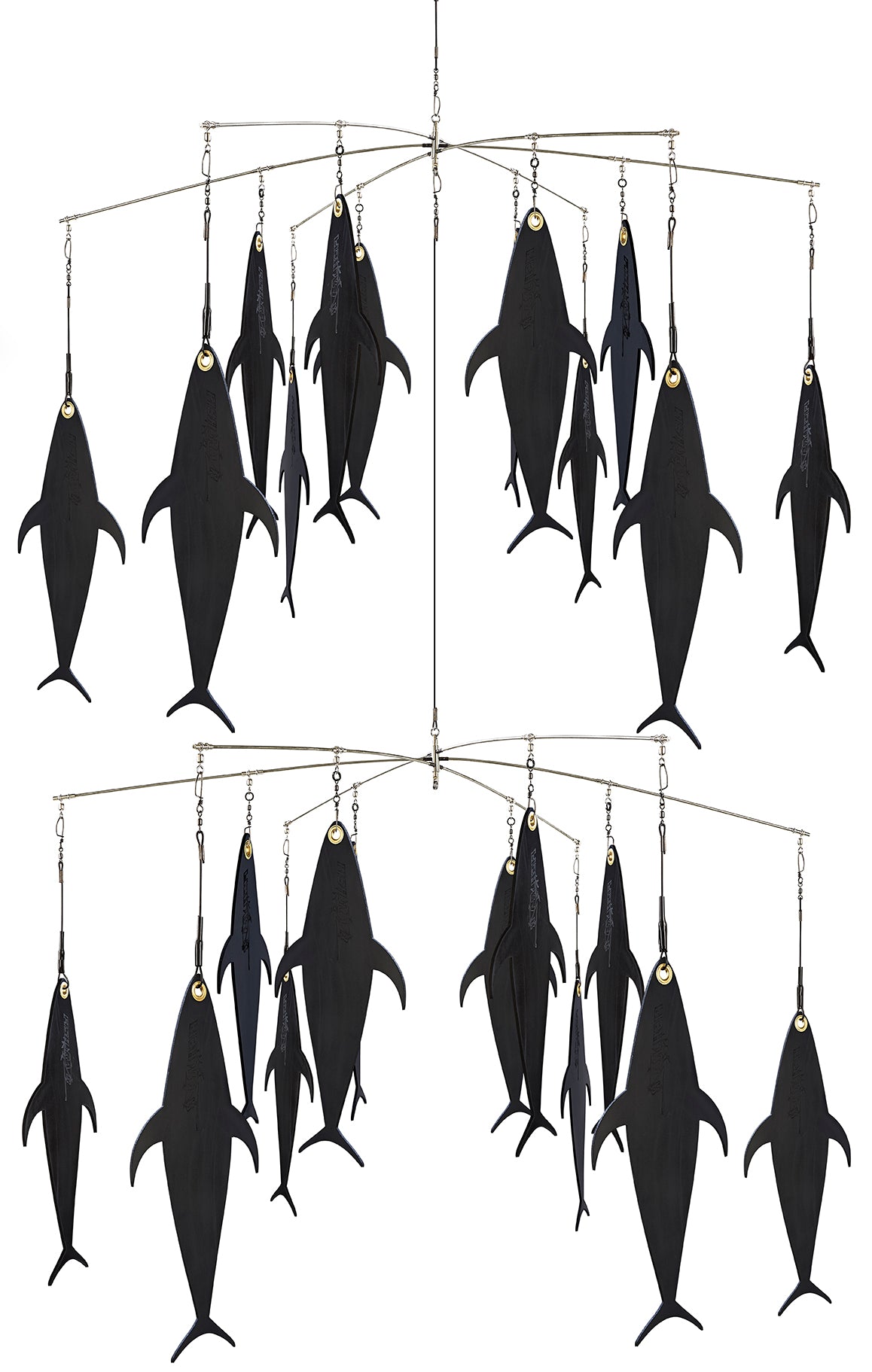 Fish Razr Tackle Flapz Dredge Kit | 38" heavy-duty Dredge Bar | 14” (single dredge) or 12” (double dredge) Flapz Length
