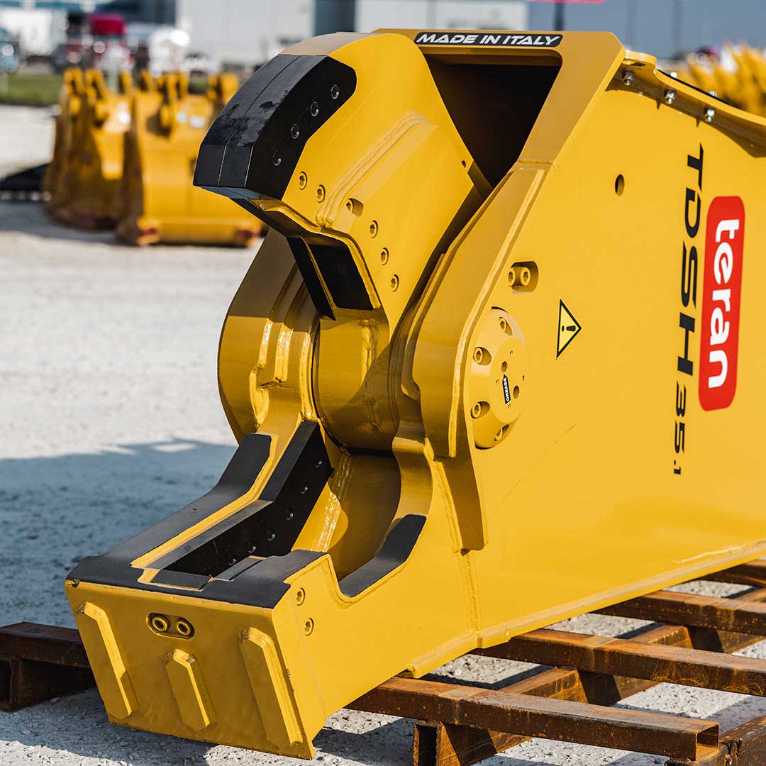 TERAN 7055" LBS TDSH35 Rotating Shear, Excavator Attach