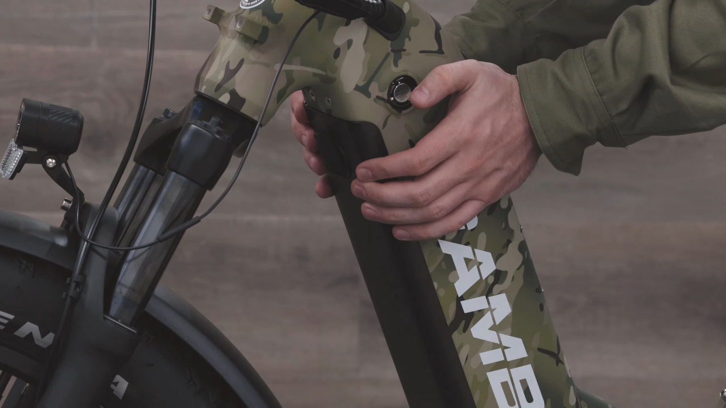 Rambo | E-Bikes | Model Savage 2.0 | 750W-1000W Bafang Hub Motor | Up to 65 Miles Range | 48V 15Ah LG Battery | Speed Up to 30 MPH
