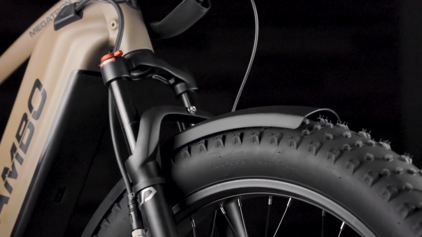Rambo | E-Bike | Model Megatron 4.0 AWD | Dual 1000W Bafang Hub Motors | 48V 20Ah LG Battery | Up to 110 Miles Range | Speed Up-To 36 MPH