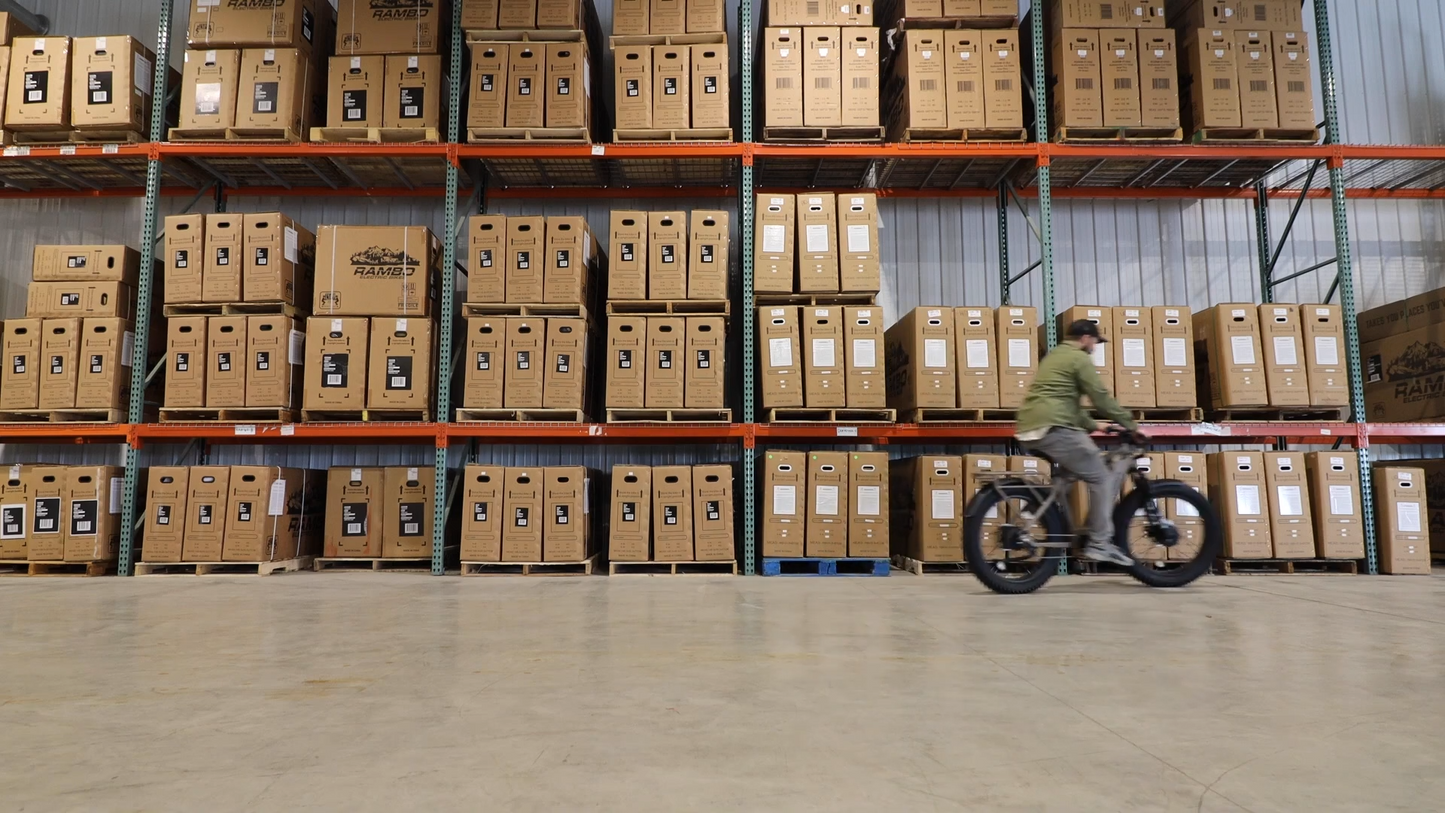 Rambo | E-Bike | Model Megatron 4.0 AWD | Dual 1000W Bafang Hub Motors | 48V 20Ah LG Battery | Up to 110 Miles Range | Speed Up-To 36 MPH