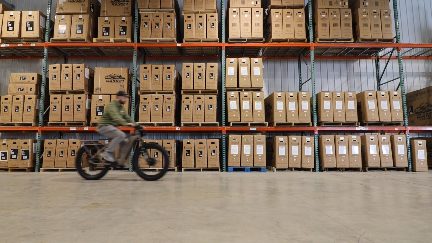 Rambo | E-Bike | Model Megatron 4.0 AWD | Dual 1000W Bafang Hub Motors | 48V 20Ah LG Battery | Up to 110 Miles Range | Speed Up-To 36 MPH