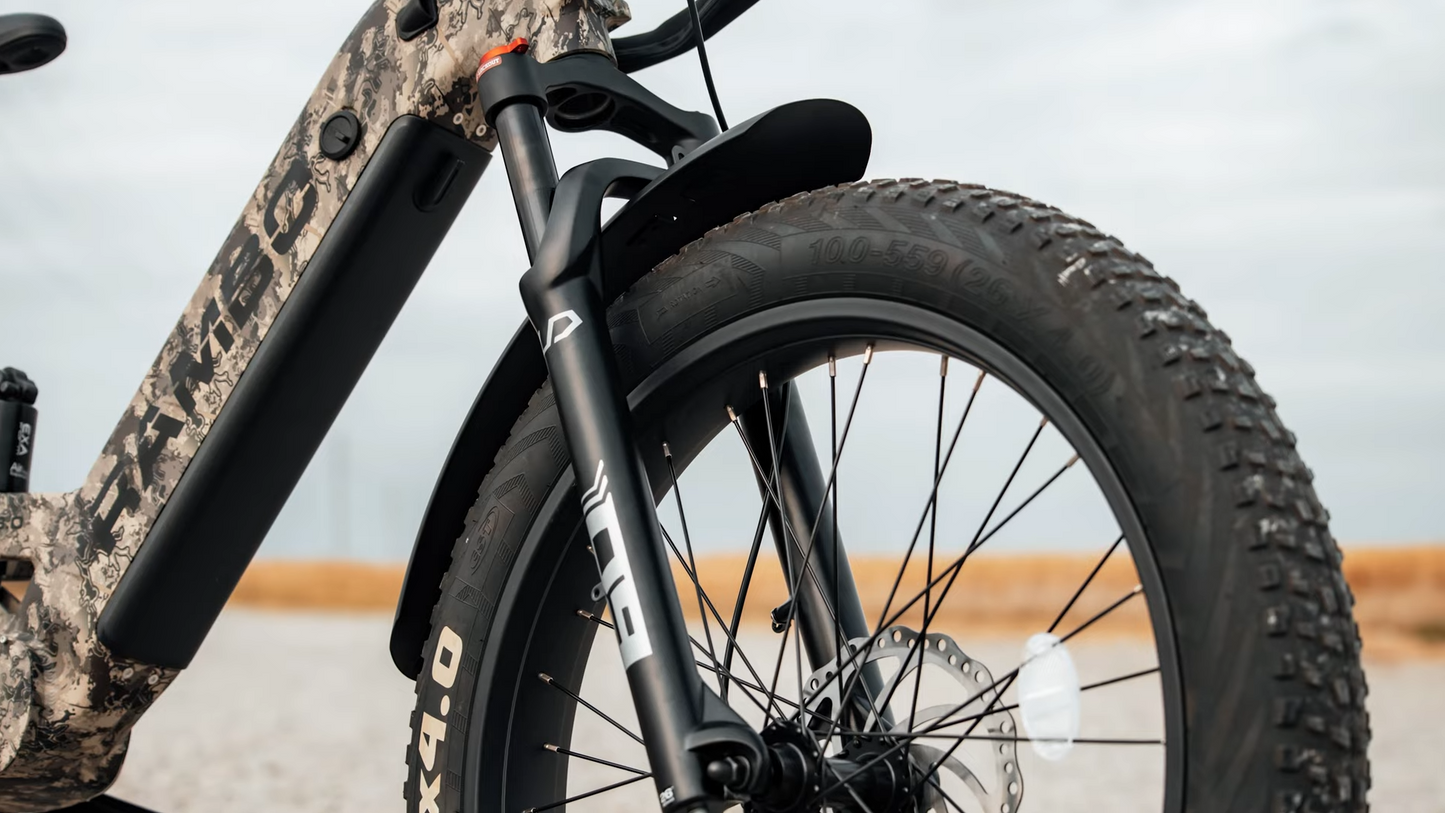 Rambo | E-Bike | Model Pursuit FS 3.0 | 1000W Bafang Hub Motor | 48V 15Ah LG Battery | Up to 110 Miles Range | Speed Up-To 30 Mph
