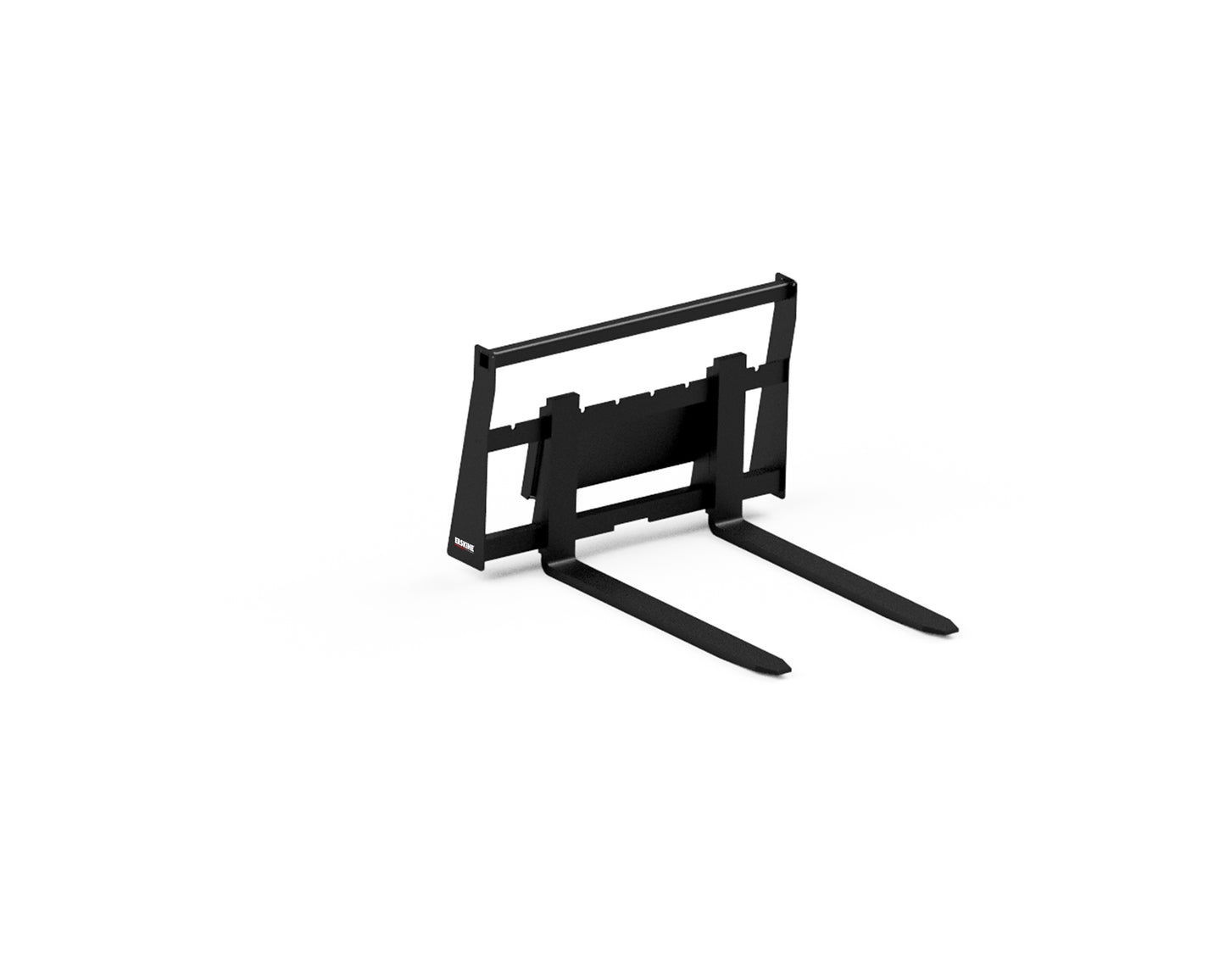 Erskine Mini Heavy-Duty Pallet Forks | Size 42” & 48” | 2,500 lb Lift Capacity | 8–30 GPM | For Toro, Bobcat, ASV/Terex Mini Skid Steers