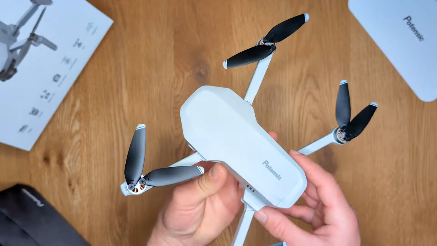 Potensic ATOM SE Drone Fly More Kit | Width 118° FOV | 4K 30FPS UHD EIS Camera | 31-Min Flight Time | 4 KM Transmission Range