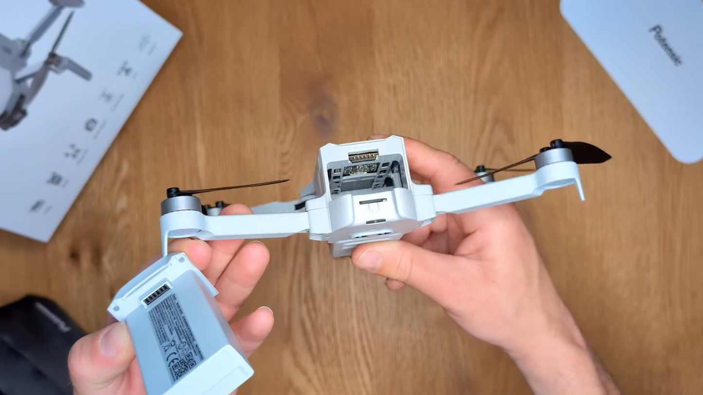 Potensic ATOM SE Drone Fly More Kit | Width 118° FOV | 4K 30FPS UHD EIS Camera | 31-Min Flight Time | 4 KM Transmission Range