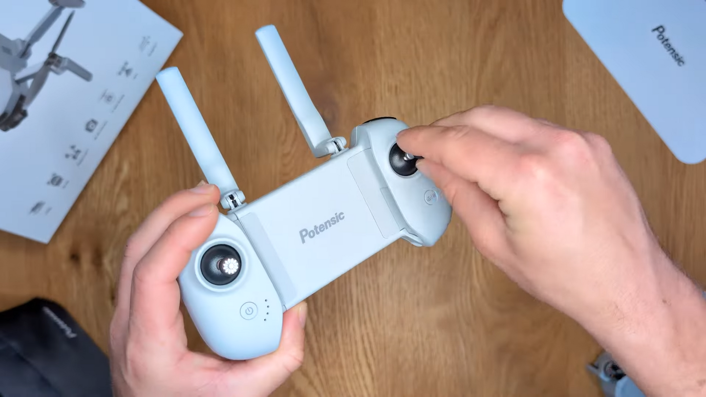 Potensic ATOM SE Drone Fly More Kit | Width 118° FOV | 4K 30FPS UHD EIS Camera | 31-Min Flight Time | 4 KM Transmission Range