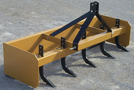 Worksaver | Heavy-Duty Box Scraper | Model 341320–341340 | Width 48" to 84" | Horsepower 20-70 HP | For Tractors