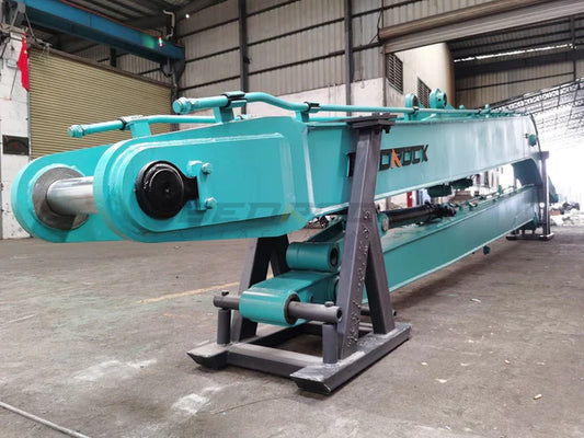 Bedrock Attachments Long Reach Arm and Boom | Model ELSK210-18 | Reach 59' Ft | Machine Size 20-22 Tons | For Excavators Kobelco SK210