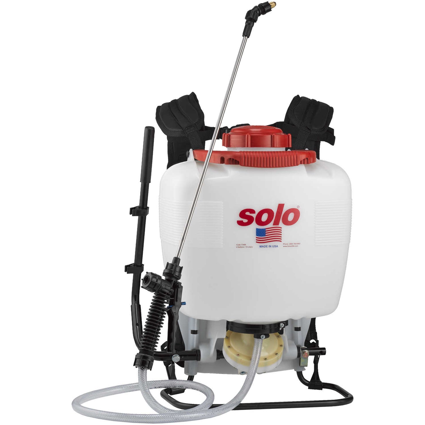 Solo Model 475-B Professional Backpack Sprayer, 4 Gallon Diaphragm Pump