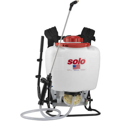 Solo Model 425 Professional Backpack Sprayer, 4 Gallon Piston Pump