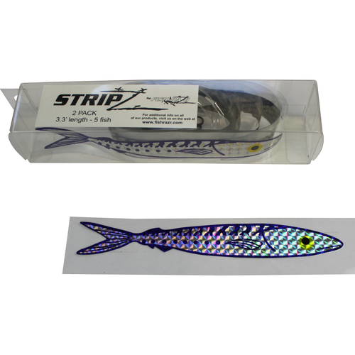 Fish Razr Tackle Stripz Replacement Packs | (2/PK} Quantity | For Dredges and Spreader Bar