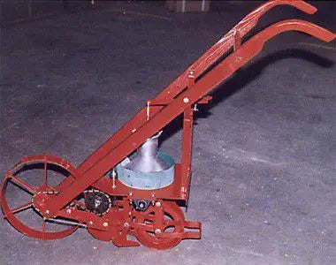 single row garden seeder Kincaid Push Planter | One-Row Design