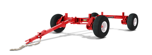Horst Wagons 4-Wheel Road Flex Wagon Gears | Model 185RF & 205RF | Capacity 10-12 Tons | Wheelbase Adjustable 8' 8" - 11' 2" | For Agricultural Hauling & Forage/Grain Box Applications