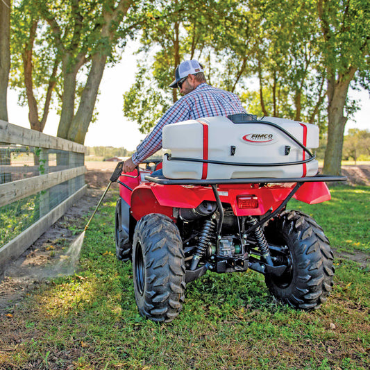 Fimco | 25 Gallon Deluxe Spot Sprayer with Manifold | Model LG-25-SM | Width 17.5" | Flow Rate 2.4 GPM