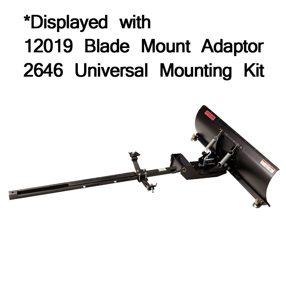 Swisher Straight Plow Blade | Model 18750 | Blade Width 60" | Horsepower 15-20 HP | For ATVs/UTVs & Tractors