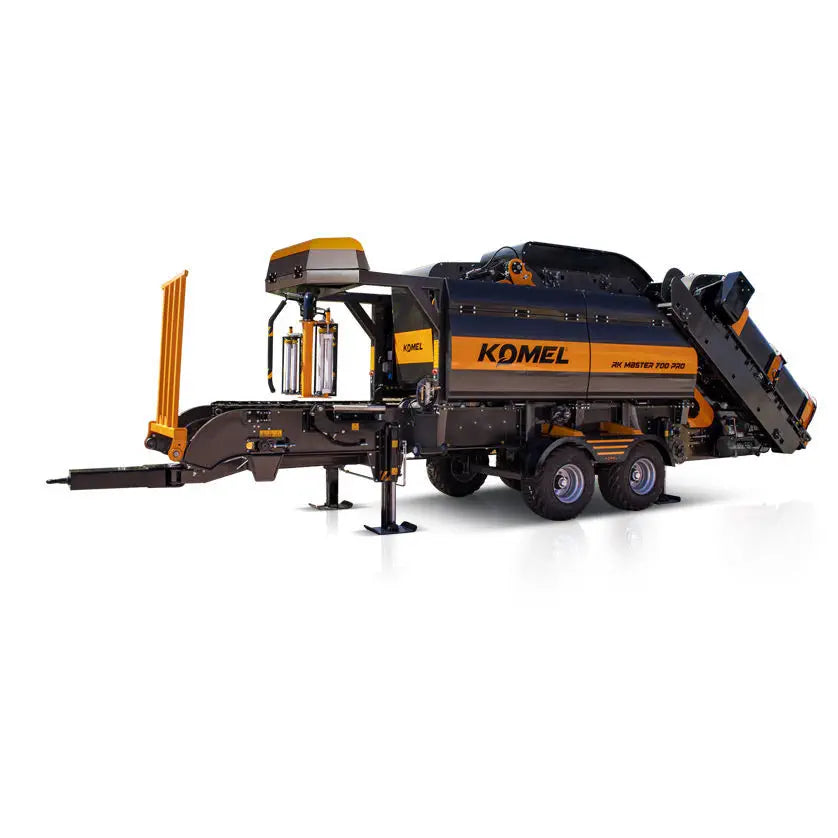Komel RK Master 700 PRO Round Baler | Bale Width 39" inches | Engine Power 40 kW & 100 HP | For Tractors & Electric Systems