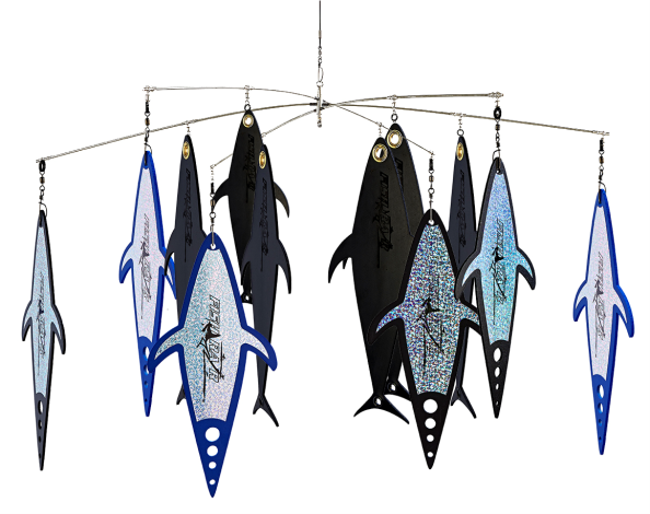 Fish Razr Tackle Inciterz Dredge Kits | 32" (6-arm light wire bar) Dredge Bar Size