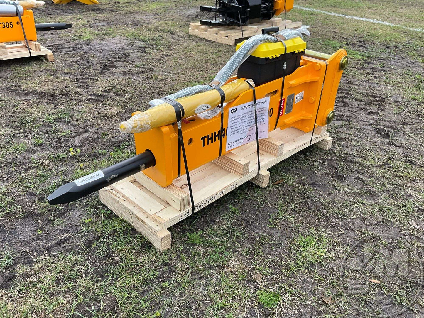 TERAN THH400B HYDRAULIC BREAKER – KOMATSU PC60/65/70/75/78/80/88/90, EXCAVATOR ATTACH