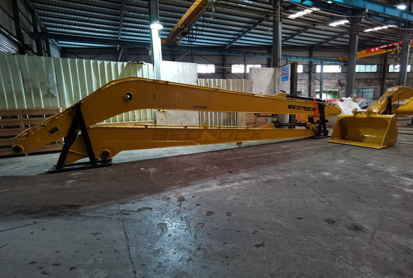 Bedrock Attachments Long Reach Arm and Boom | Model EL320C-18-SCN | Reach 59' Ft | Machine Size 20-23 Tons | For Excavators CAT 320B/320C