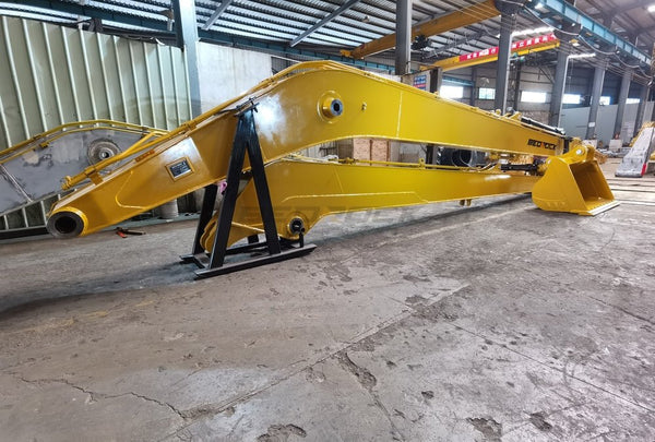 Bedrock Attachments Long Reach Arm and Boom | Reach 59' Ft | Machine Size 25-35 Tons | For Excavators CAT 325D-330D2L