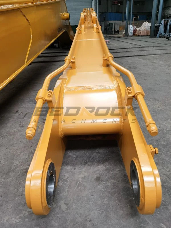 Bedrock Attachments Long Reach Arm and Boom | Model ELJD210-18 | Reach 59' Ft | Machine Size 20-23 Tons | For Excavators John Deere 210/Hitachi 210