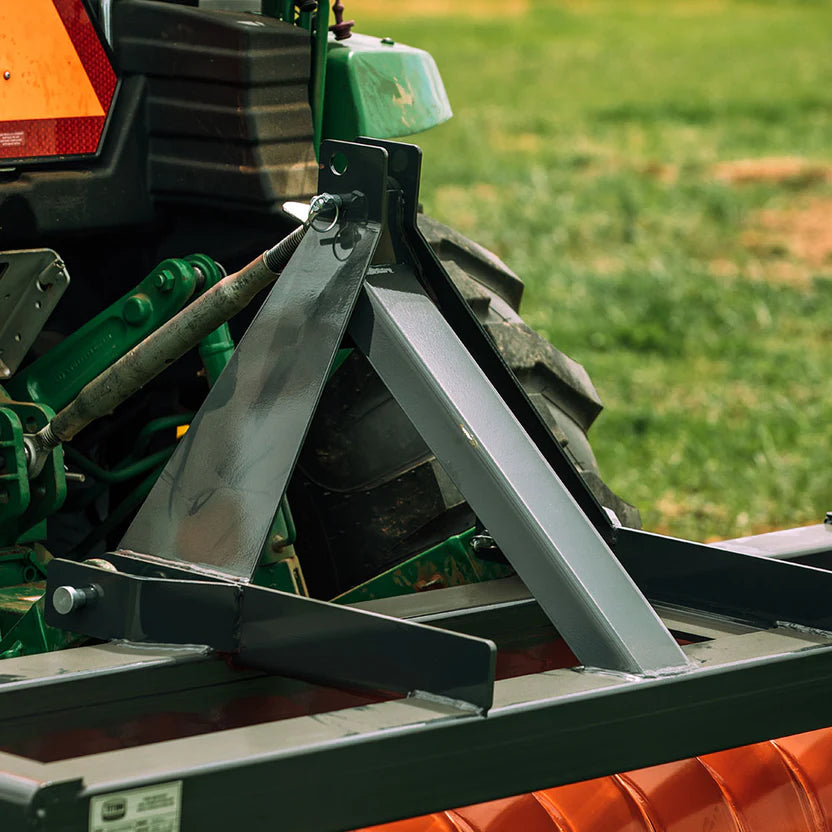 Titan Attachments Cultipacker | 72" Working Width | 15" Wheels | 3-Point Hitch | Titan Quick Hitch Compatible | Horsepower 25–45 HP | For Tractors