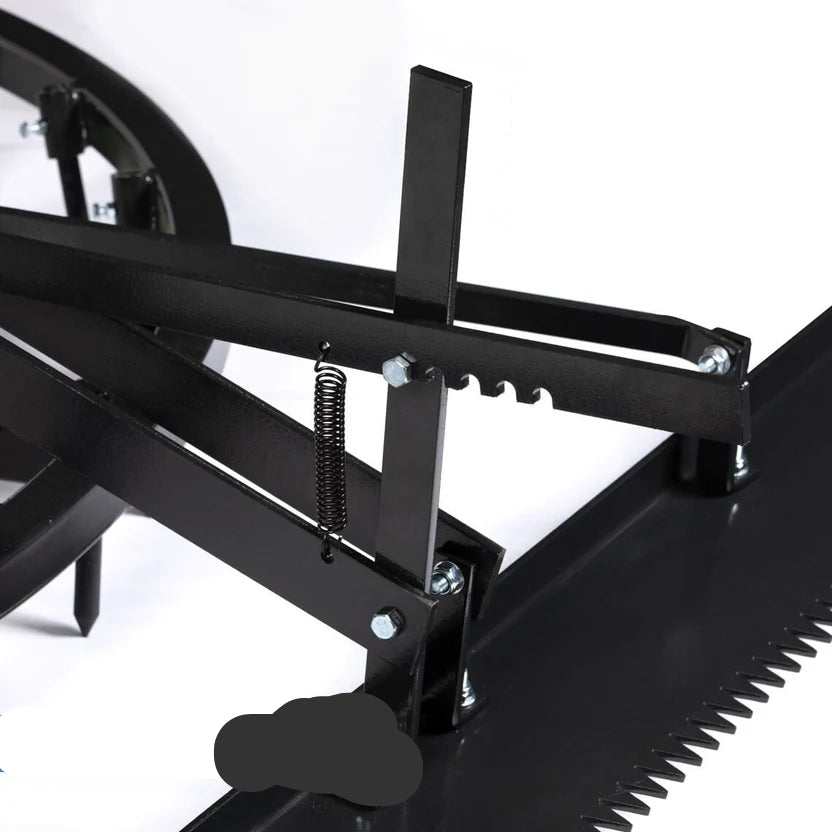 Titan Attachments Arena Spin Harrow | 3 Point Hitch | 75" Width | 35 Hardened Teeth | 273–380 lbs | Horsepower 30 HP | For Tractors