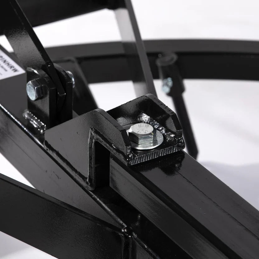 Titan Attachments Arena Spin Harrow | 3 Point Hitch | 75" Width | 35 Hardened Teeth | 273–380 lbs | Horsepower 30 HP | For Tractors