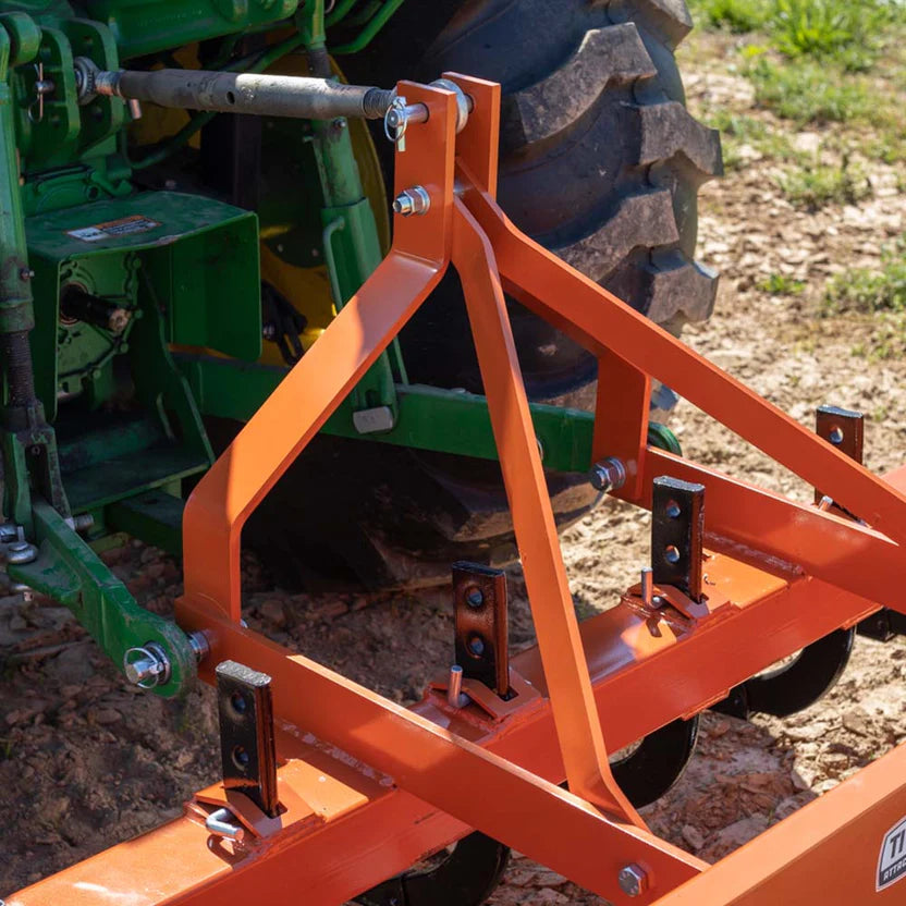 Titan Attachments Box Blade Scraper | Heavy-Duty Steel | 4'–7' Width Options | 296–443 lbs | Horsepower 18–45 HP | For Tractors
