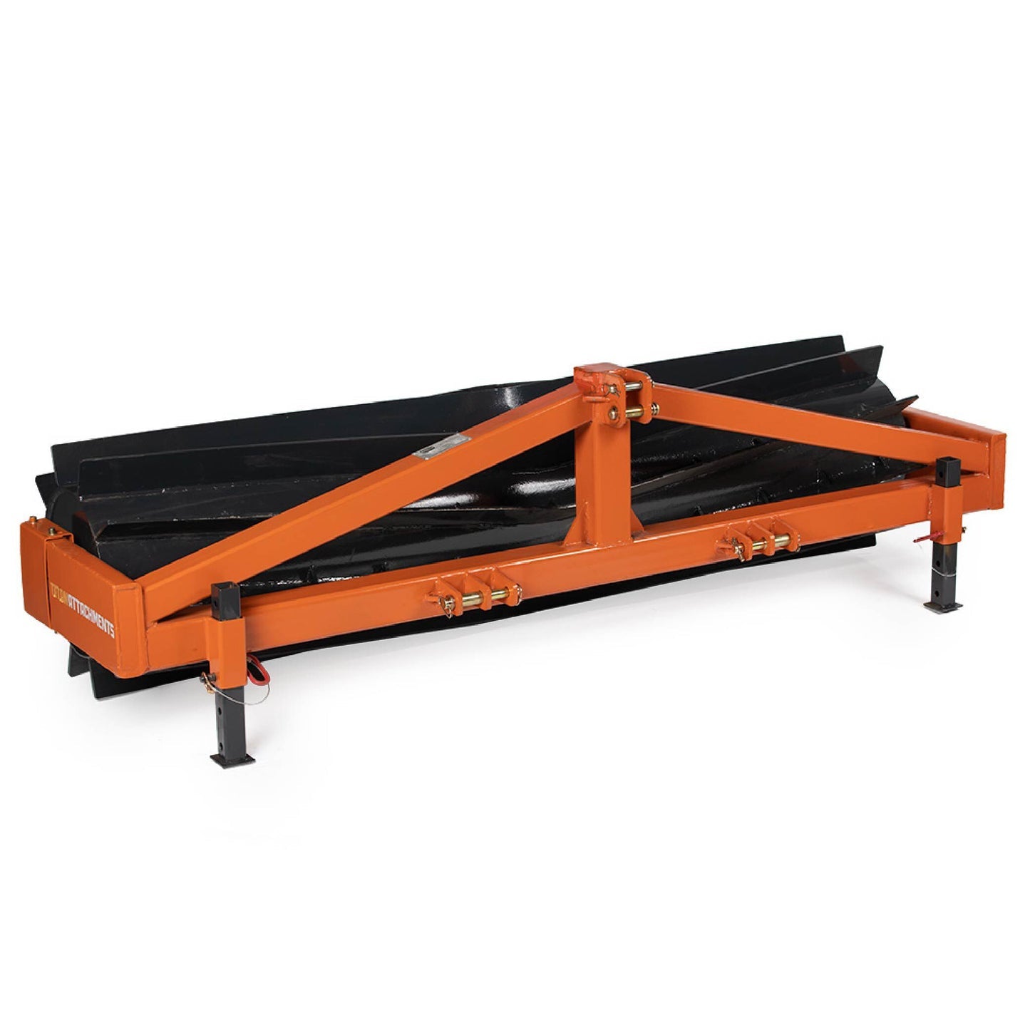 Titan Attachments 3-Point Crimper Roller | Overall Width 6' & 8' Ft | Horsepower 50 HP | For Tractors