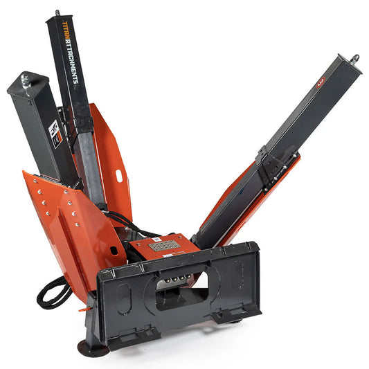Titan Attachments Transplanter Tree Spade | Overall Width 70" inches | Hydraulic Flow 5.2–17.7 GPM |  For Skid Steers