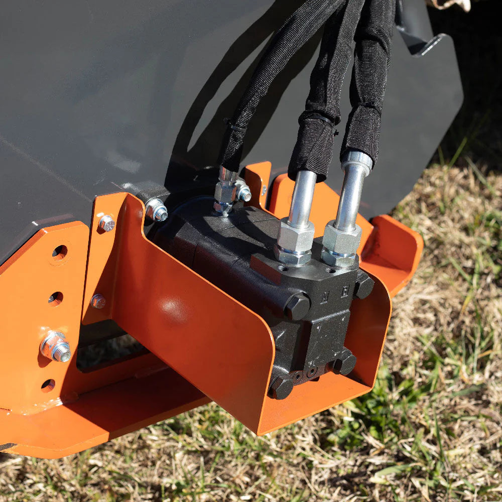 Titan Attachments Rotary Tiller | 60" / 72" Cutting Width Steer For Skid Steer